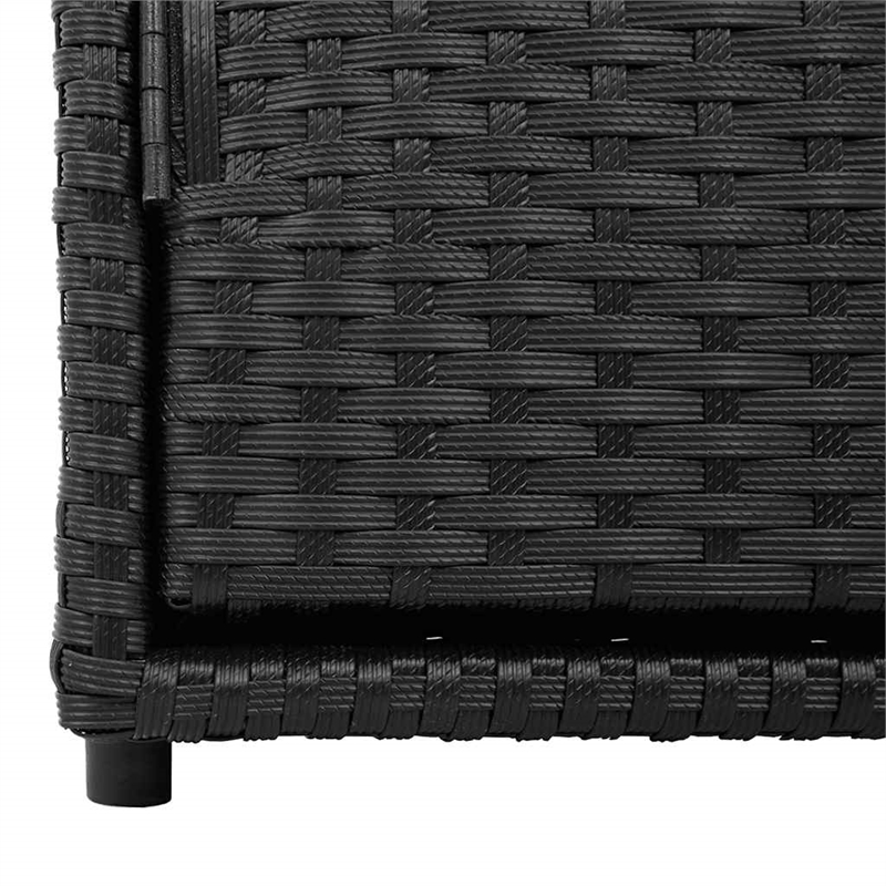 vidaXL Garden Storage Cabinet in Black
