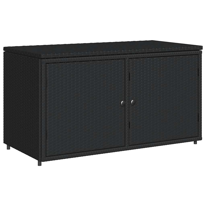 vidaXL Garden Storage Cabinet in Black