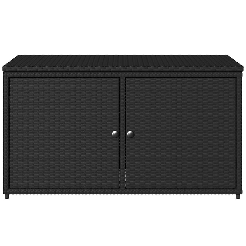 vidaXL Garden Storage Cabinet in Black