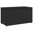 vidaXL Garden Storage Cabinet in Black