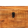 vidaXL Multiple Sizes Rough Mango Wood Storage Box in Brown