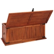 vidaXL Solid Acacia Wood MDF Storage Chest in Brown
