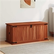 vidaXL Solid Acacia Wood MDF Storage Chest in Brown