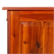 vidaXL Large Solid Acacia Wood and Engineered Wood Storage Chest in Brown
