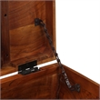 vidaXL Large Solid Acacia Wood Storage Trunk in Brown