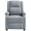 vidaXL Fabric Massage Chair in Light Gray