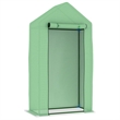 vidaXL Small Durable PE Mesh Fabric Greenhouse in Green