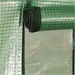 vidaXL Small Durable PE Mesh Fabric Greenhouse in Green