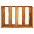 vidaXL 4 pcs Solid Mahogany Wood Wine Racks for 16 Bottles in Brown
