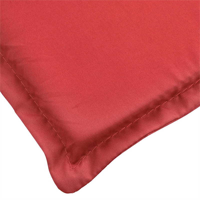 vidaXL Sun Lounger Cushion in Red