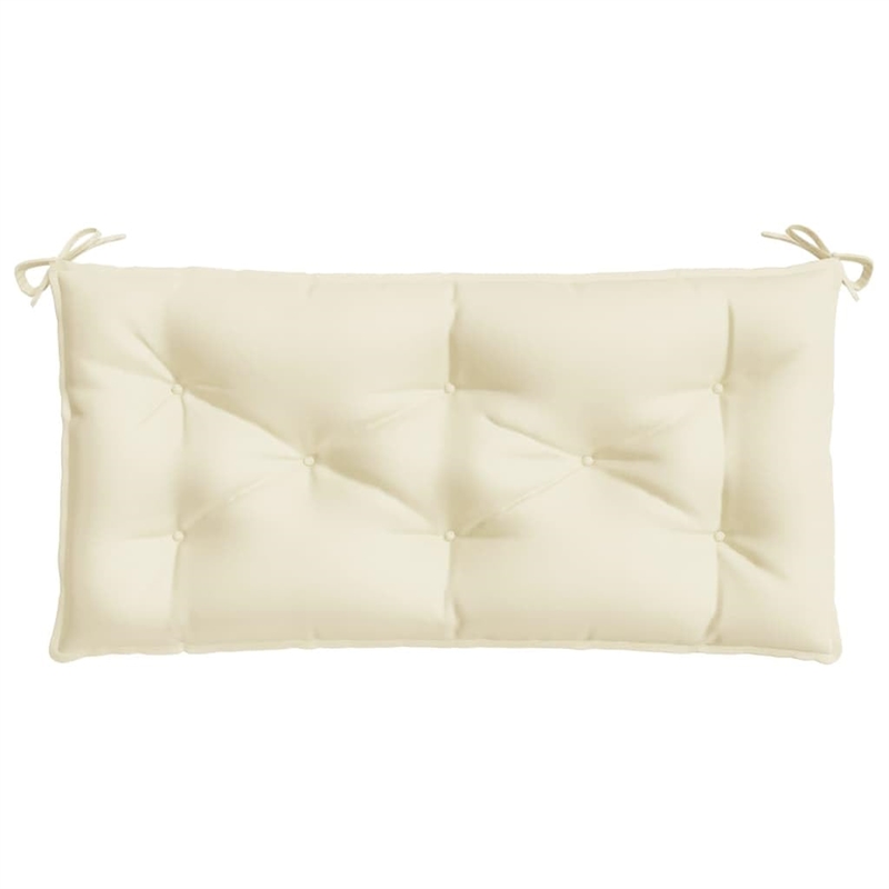 vidaXL Garden Bench Cushion in Cream White