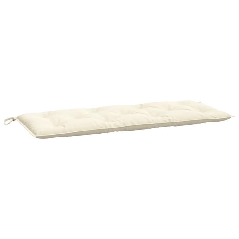vidaXL Garden Bench Cushion in Cream White