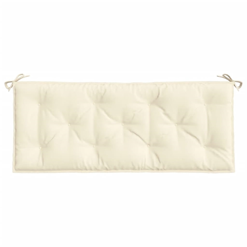 vidaXL Garden Bench Cushion in Cream White