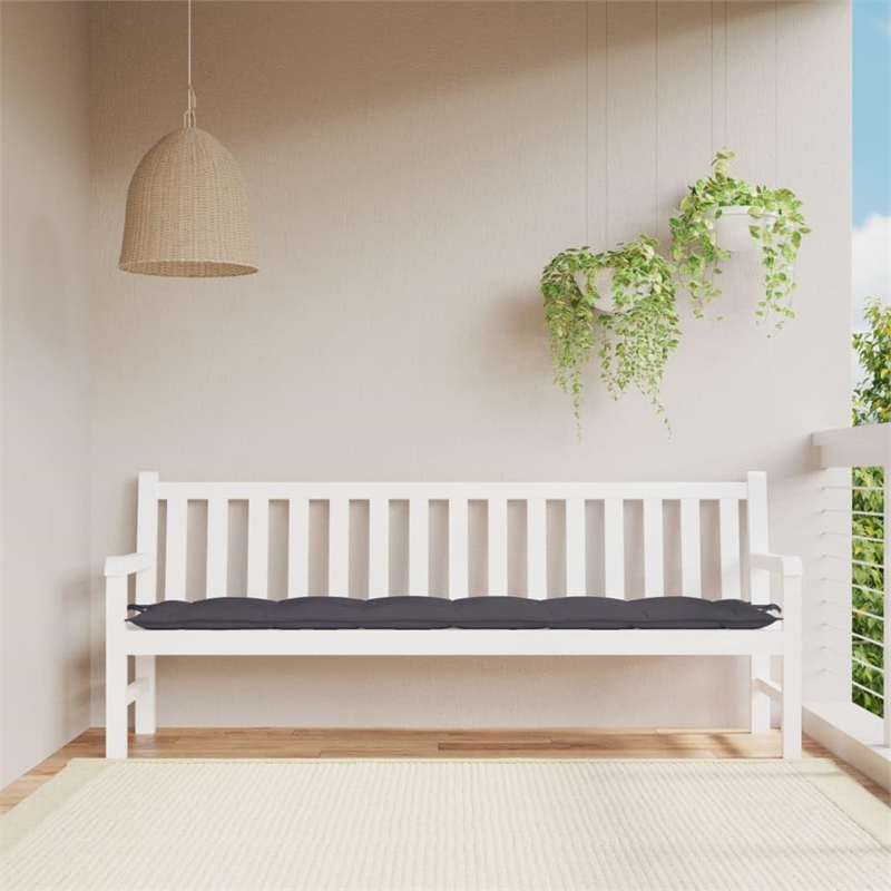 vidaXL Garden Bench Cushion in Anthracite