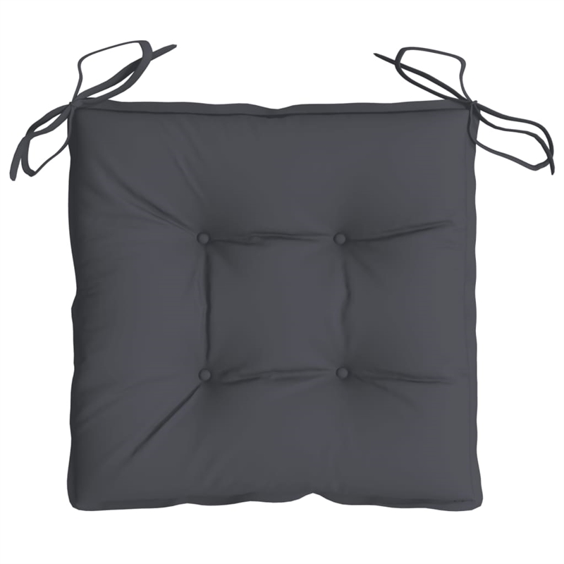vidaXL Chair Cushion in Set of 6 Anthracite