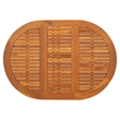 vidaXL Solid Acacia Wood Medium Dining Table in Natural Wood