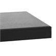 vidaXL Stainless Steel Parasol Base in Black Granite
