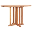 vidaXL Teak Solid Teak Wood Dining Table in Natural