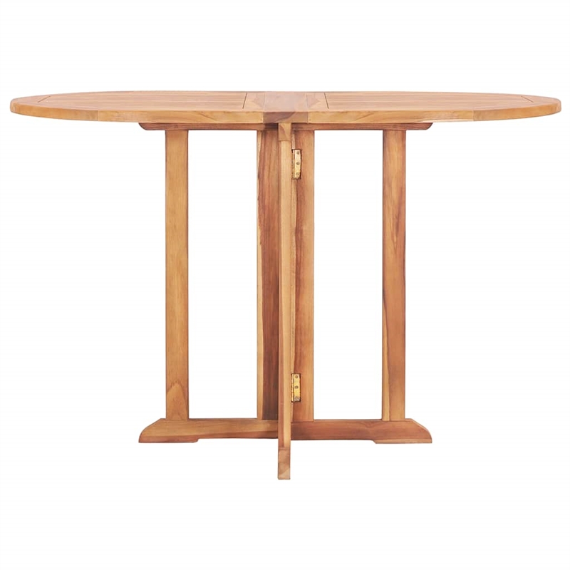 vidaXL Teak Solid Teak Wood Dining Table in Natural