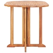 vidaXL Teak Solid Teak Wood Dining Table in Natural