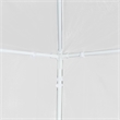 vidaXL Polyethylene Steel Medium Party Tent in White