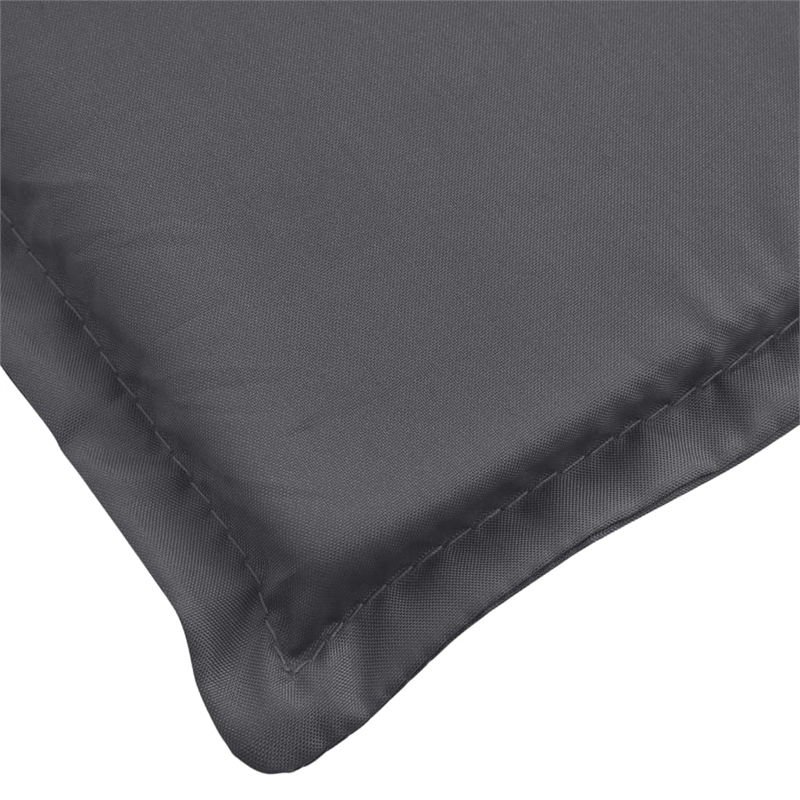 vidaXL Sun Lounger Cushion in Anthracite