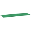 vidaXL Large Garden Bench Cushion in Green