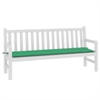 vidaXL Large Garden Bench Cushion in Green