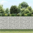 vidaXL Extra Tall Iron Gabion Raised Bed in Silver