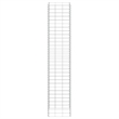 vidaXL Extra Tall Iron Gabion Raised Bed in Silver