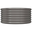 vidaXL Powder-coated steel Large Garden Planter in Grey