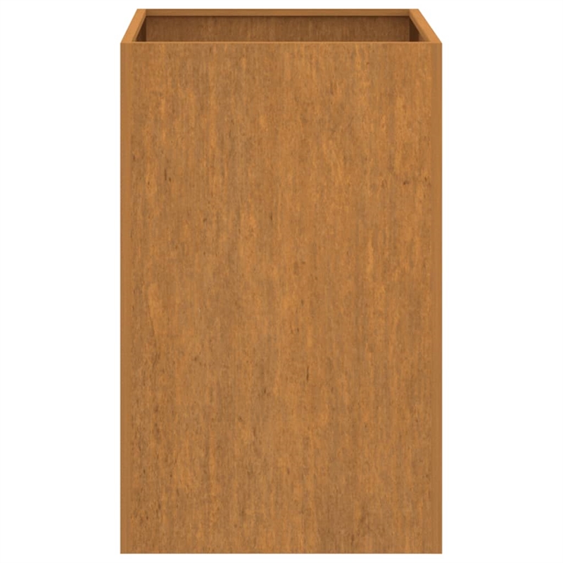 vidaXL Rusty Medium Tough Corten Steel Planters in Brown