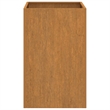 vidaXL Rusty Medium Tough Corten Steel Planters in Brown