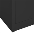 vidaXL Steel Large Office Cabinet in Anthracite