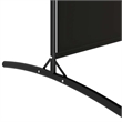 vidaXL 6-Panel Room Divider in Black Fabric