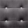 Vidaxl 2-Seater Loveseat in Dark Grey Polyester