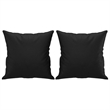Vidaxl 2-Seater Sofa in Black