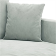 Vidaxl Medium Metal Sofa Set in Light Green Velvet