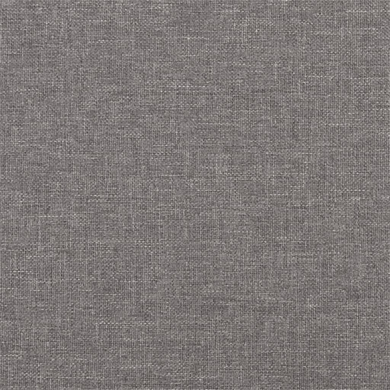 Vidaxl Single Sofa Chair with Footstool in Light Grey