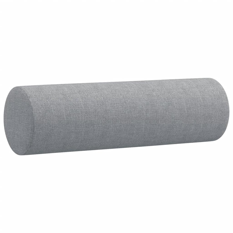 Vidaxl Metal 3-Seater Sofa in Light Grey Polyester