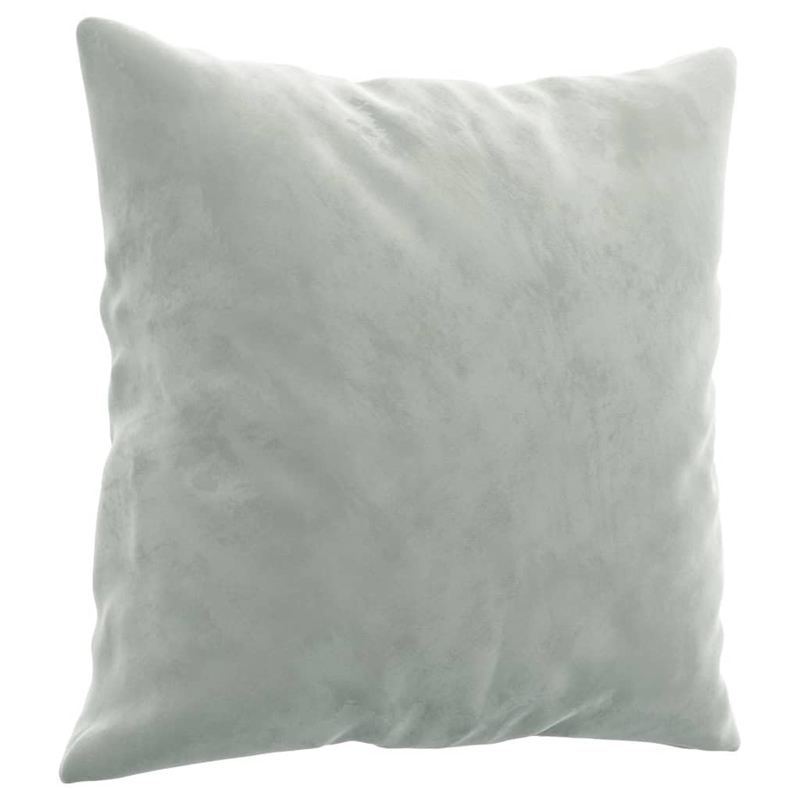 Vidaxl Metal 2-Seater Sofa in Light Gray Polyester Velvet