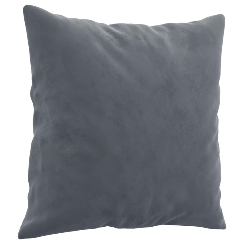 Vidaxl Metal 2-Seater Sofa in Dark Grey Polyester Velvet