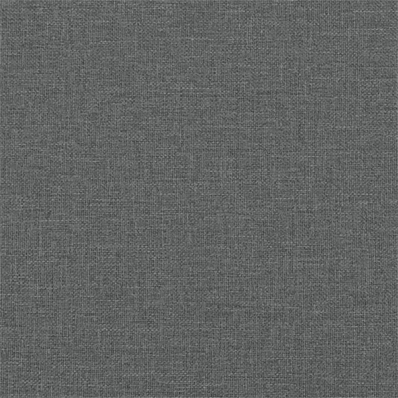 Vidaxl 3-Seater Sofa with Footstool in Dark Grey