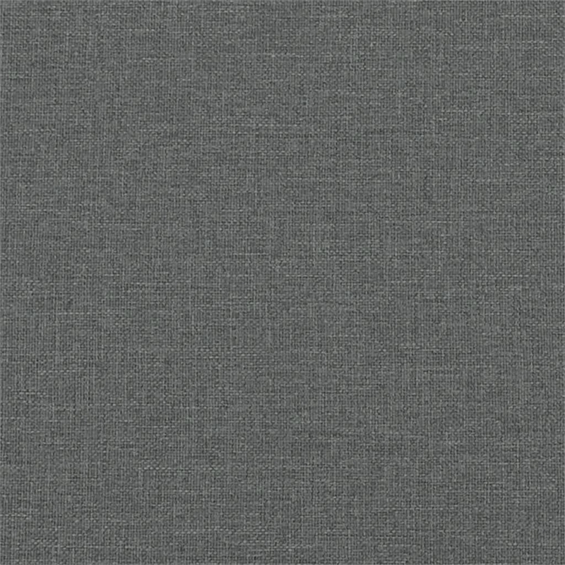 Vidaxl Metal Sofa Set in Dark Grey Polyester Fabric