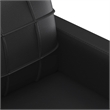 Vidaxl Medium Durable Sofa Set in Black Faux Leather