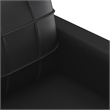 Vidaxl 3 Piece Sofa Set in Black Faux Leather