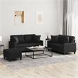Vidaxl Sofa Set in Black