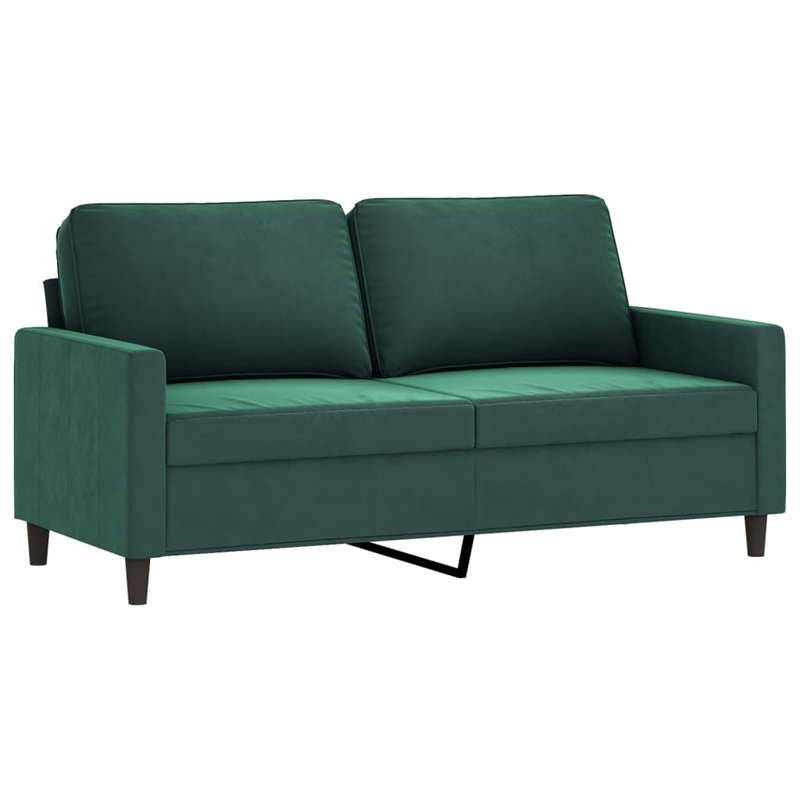 Vidaxl Sofa Set in Dark Green