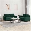 Vidaxl Sofa Set in Dark Green