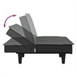 Vidaxl Sleeper Sofa Bed in Dark Gray